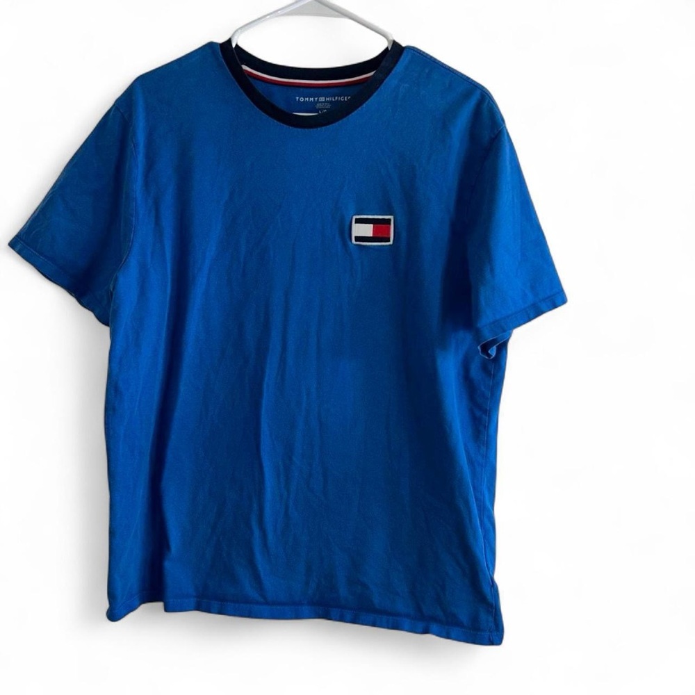 Tommy Hilfiger Blue Crew Neck Tee